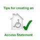 holiday home access statement