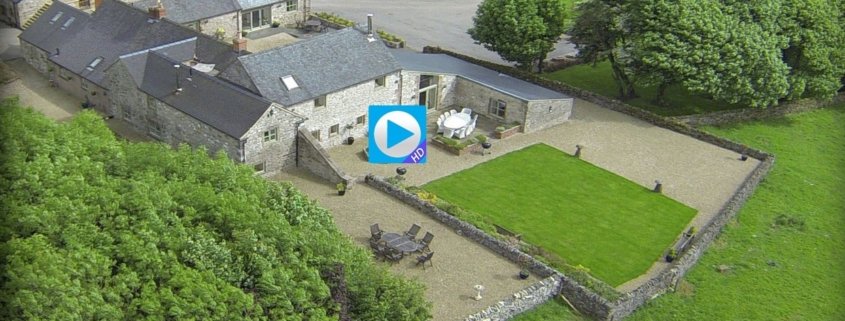 Drone Photography for Holiday Homes - Uppermoor Farm Cottages